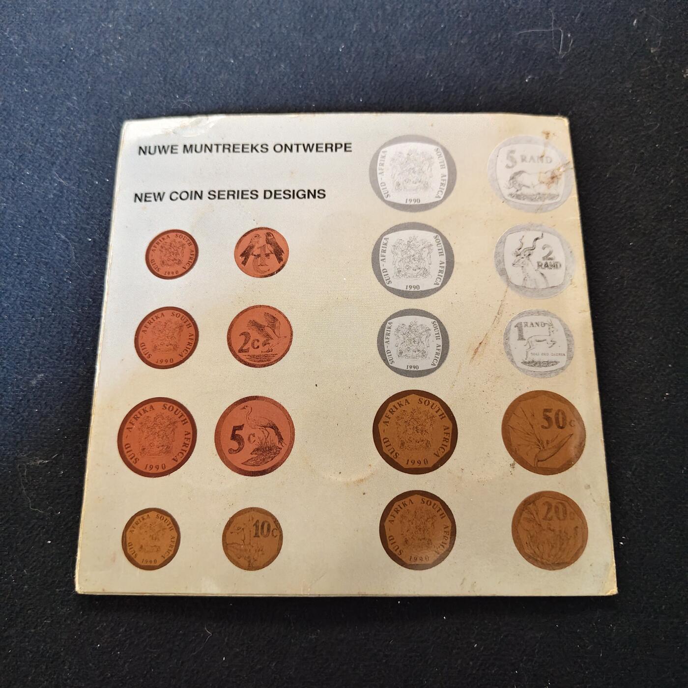 【全场包邮】纯粹捡漏拍491场（免费代拍第28场） 【样币】南非1989年南非造币厂官方发行新版本封装样币