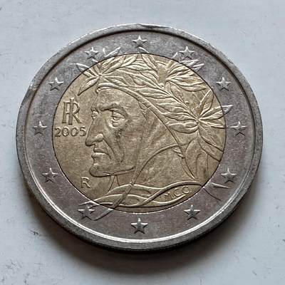 🌹外币初藏🌹🐯2025年第147场  每周二四六晚8️⃣点 接代拍 - 意大利2005年2欧元