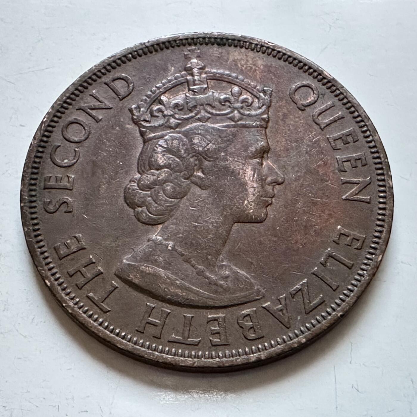 🌹外币初藏🌹🐯2025年第147场  每周二四六晚8️⃣点 接代拍 泽西岛1954年1/12先令骡币 错配45背