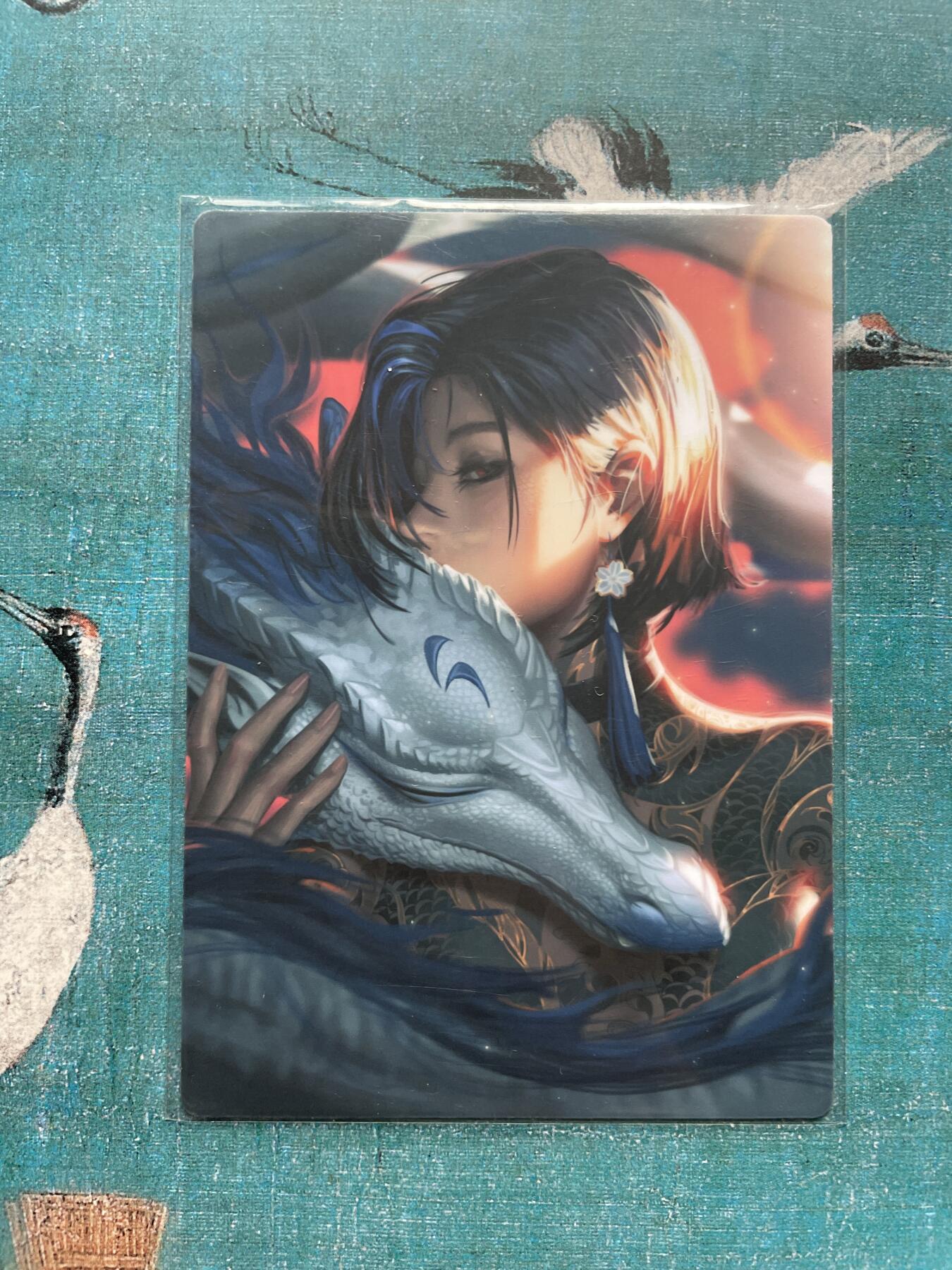 开心玩 卡牌 第九期 美女一张