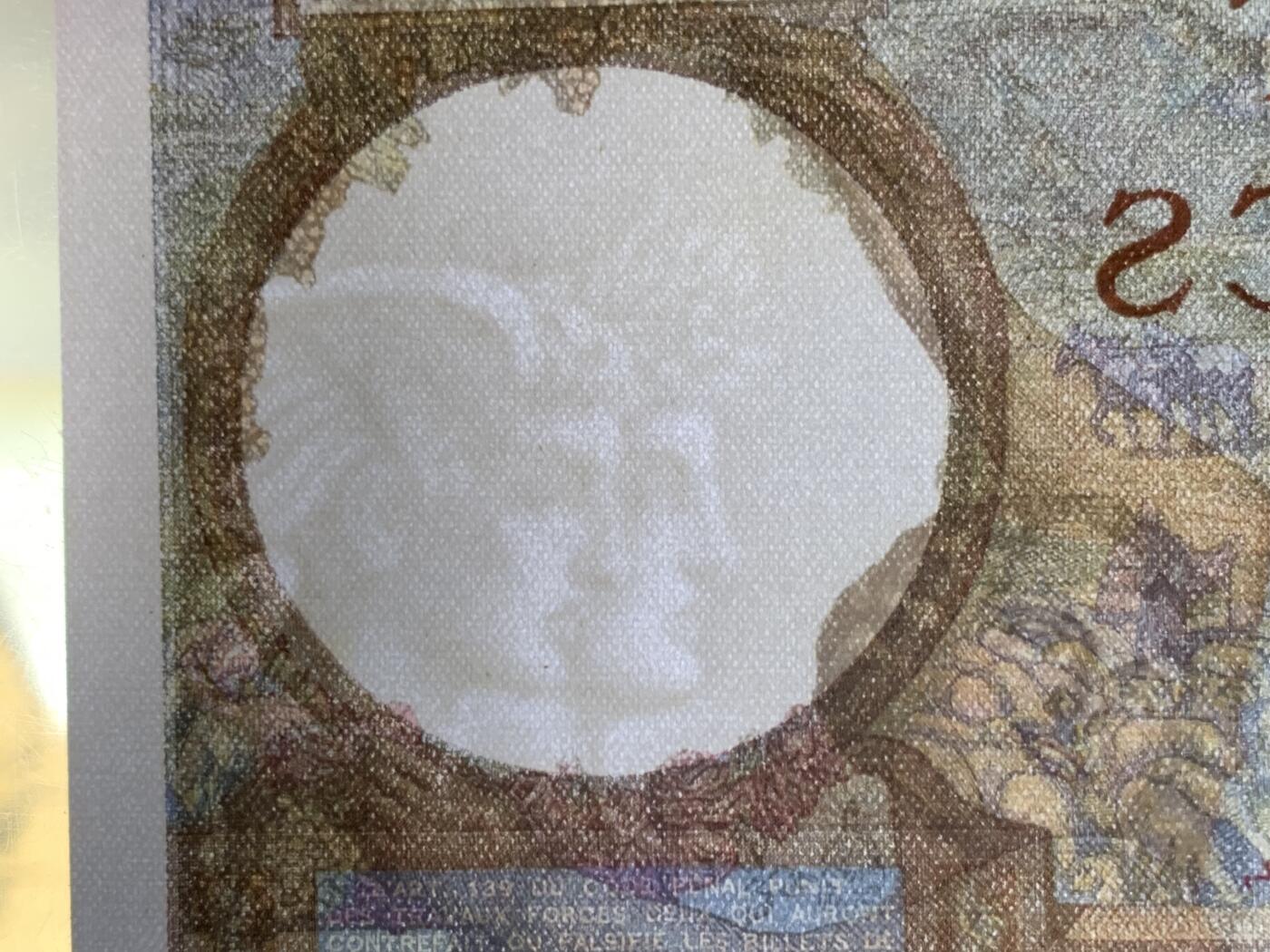 《竞宝斋》第452场 周日，周一 2场连拍 （全场包邮，欢迎送拍） PMG 64 法国 1941年 巴黎圣母院 100法郎