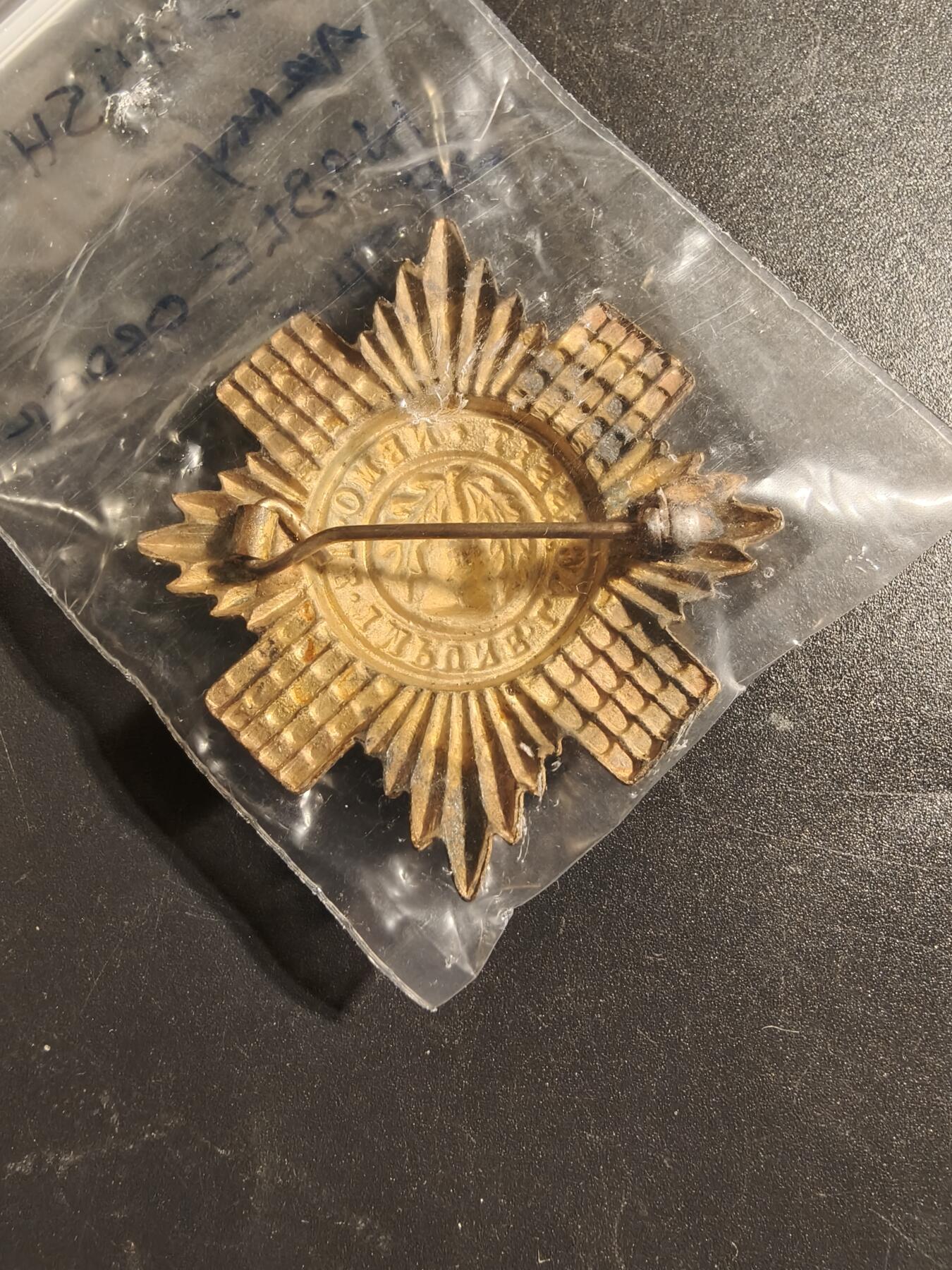 老王徽章第172期 英国苏格兰近卫步兵团帽徽    一战时期