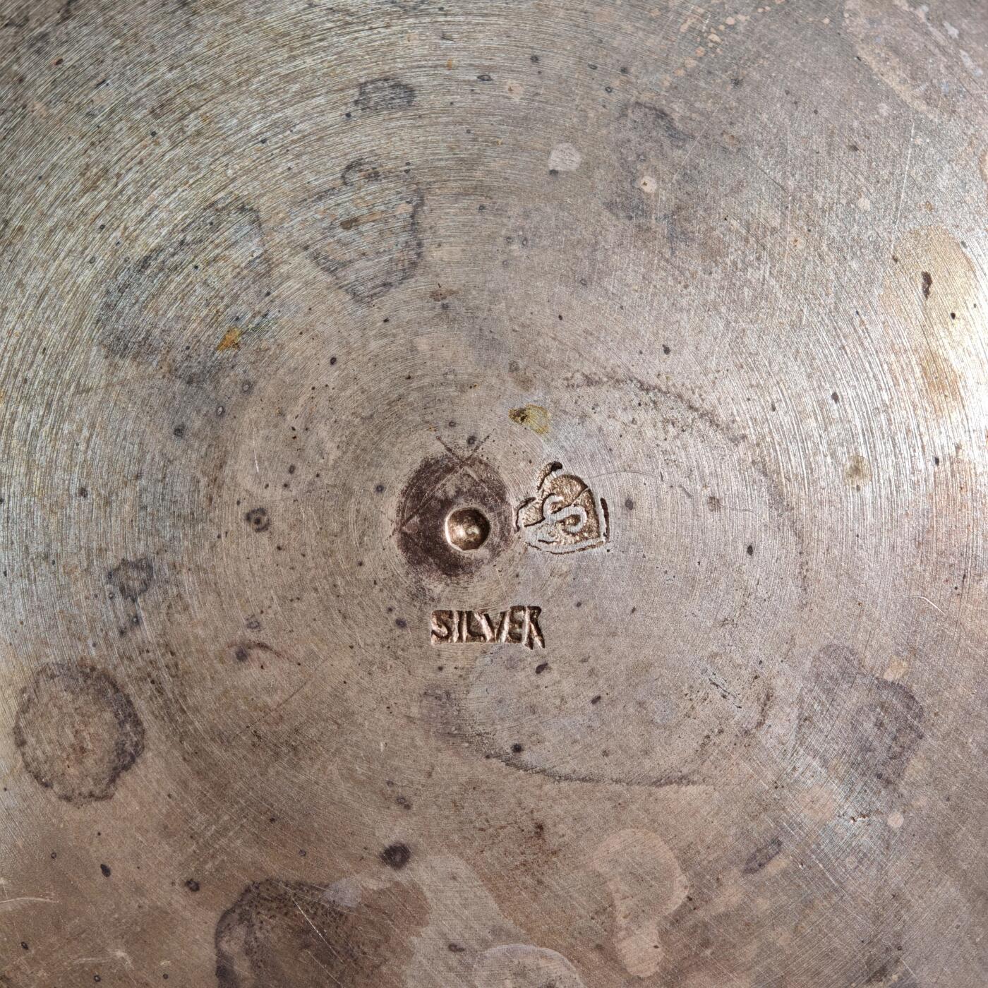 【德藏】世界币章拍卖第159期(元旦专场拍卖) 欧洲早期大号银质水果盛 工艺精美 直径约：180mm；高约：87.5mm，重约：337.3g