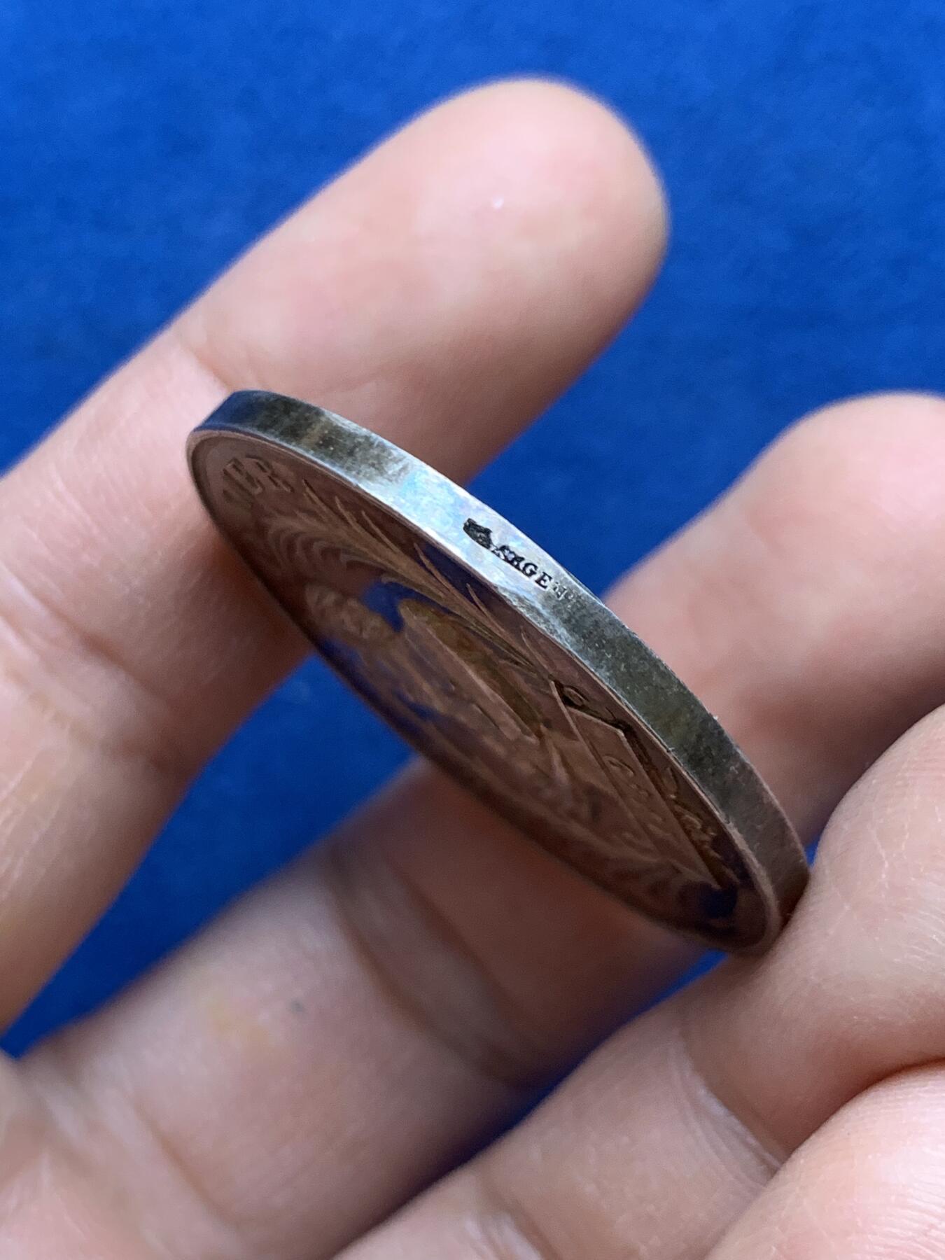 《竞宝斋》第452场 周日，周一 2场连拍 （全场包邮，欢迎送拍） 1887年北部省疫苗接种中央委员会颁发银质纪念章，20.45克，36.3mm，丰饶角银，正面 爱德华·詹纳（1749-1823）为天花疫苗的发明