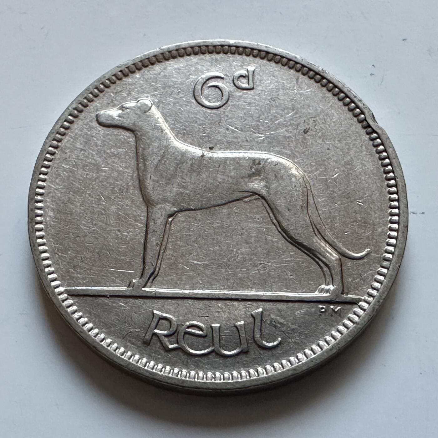 🌹外币初藏🌹🐯2025年第147场  每周二四六晚8️⃣点 接代拍 爱尔兰1928年6便士