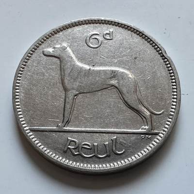 🌹外币初藏🌹🐯2025年第147场  每周二四六晚8️⃣点 接代拍 - 爱尔兰1928年6便士