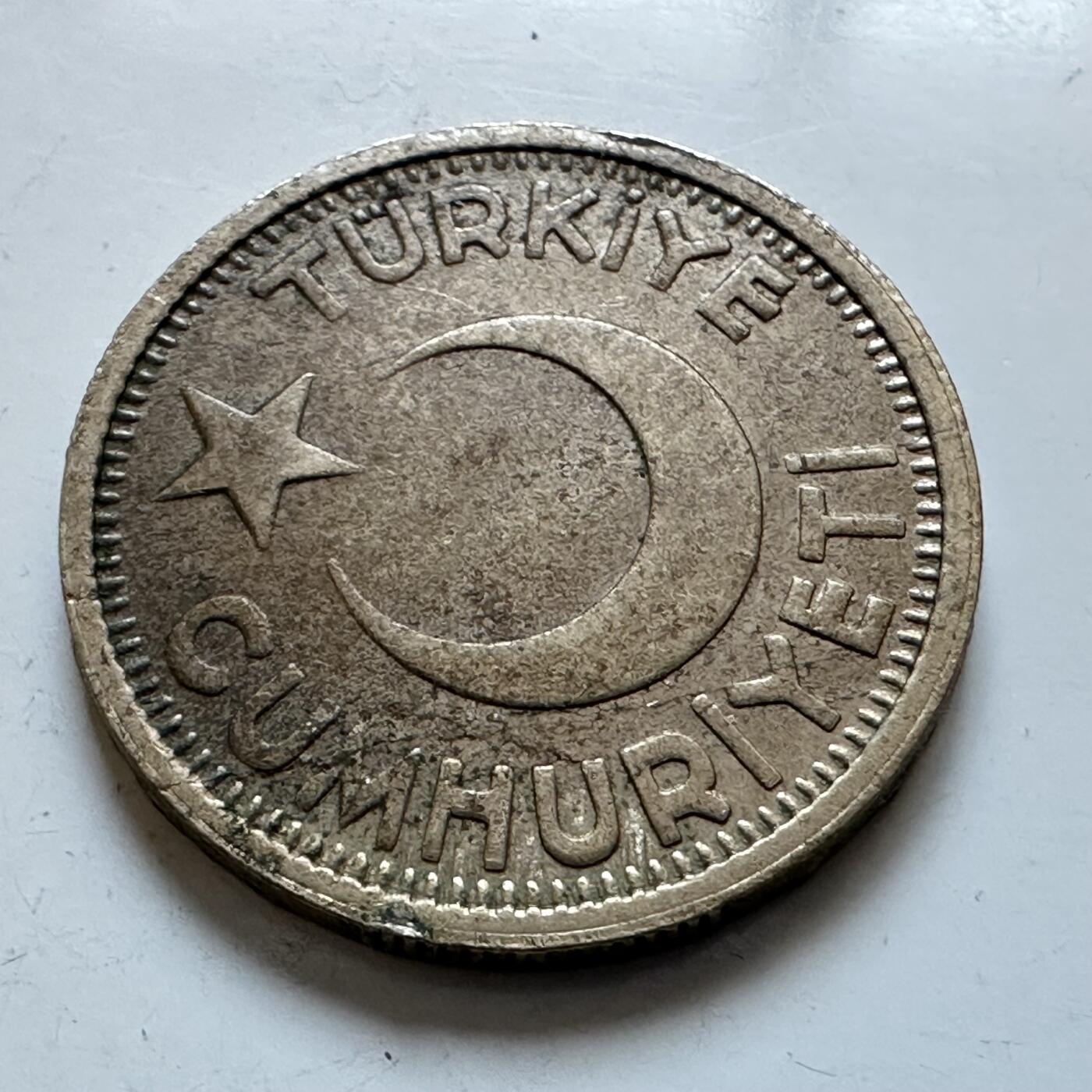 🌹外币初藏🌹🐯2025年第147场  每周二四六晚8️⃣点 接代拍 土耳其1945年25库鲁