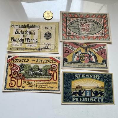 🌹外币初藏🌹🐯2025年第147场  每周二四六晚8️⃣点 接代拍 - 德国一战时期紧急币—3