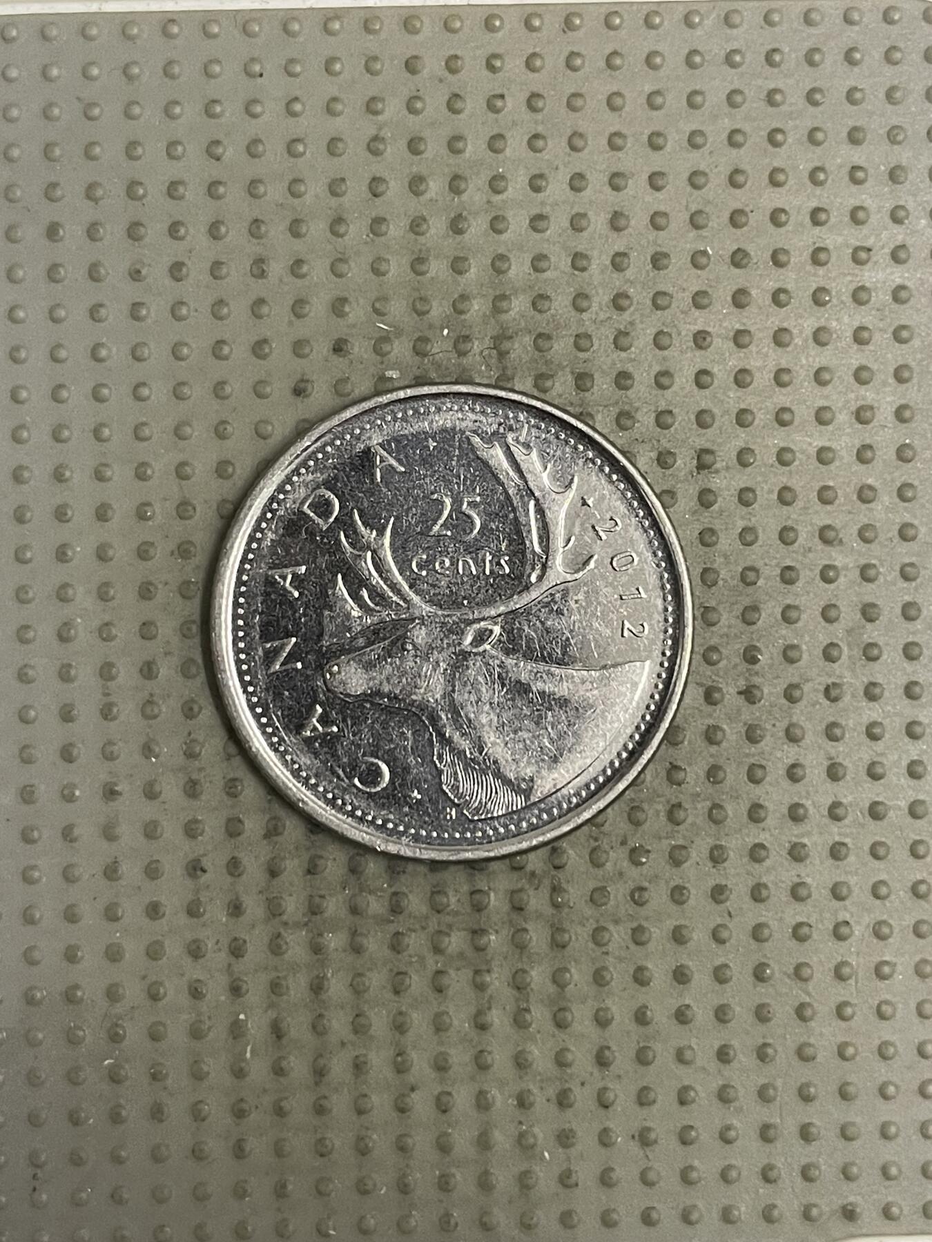 2025年第150场各国散币拍卖（总第150场） 加拿大2012年25分