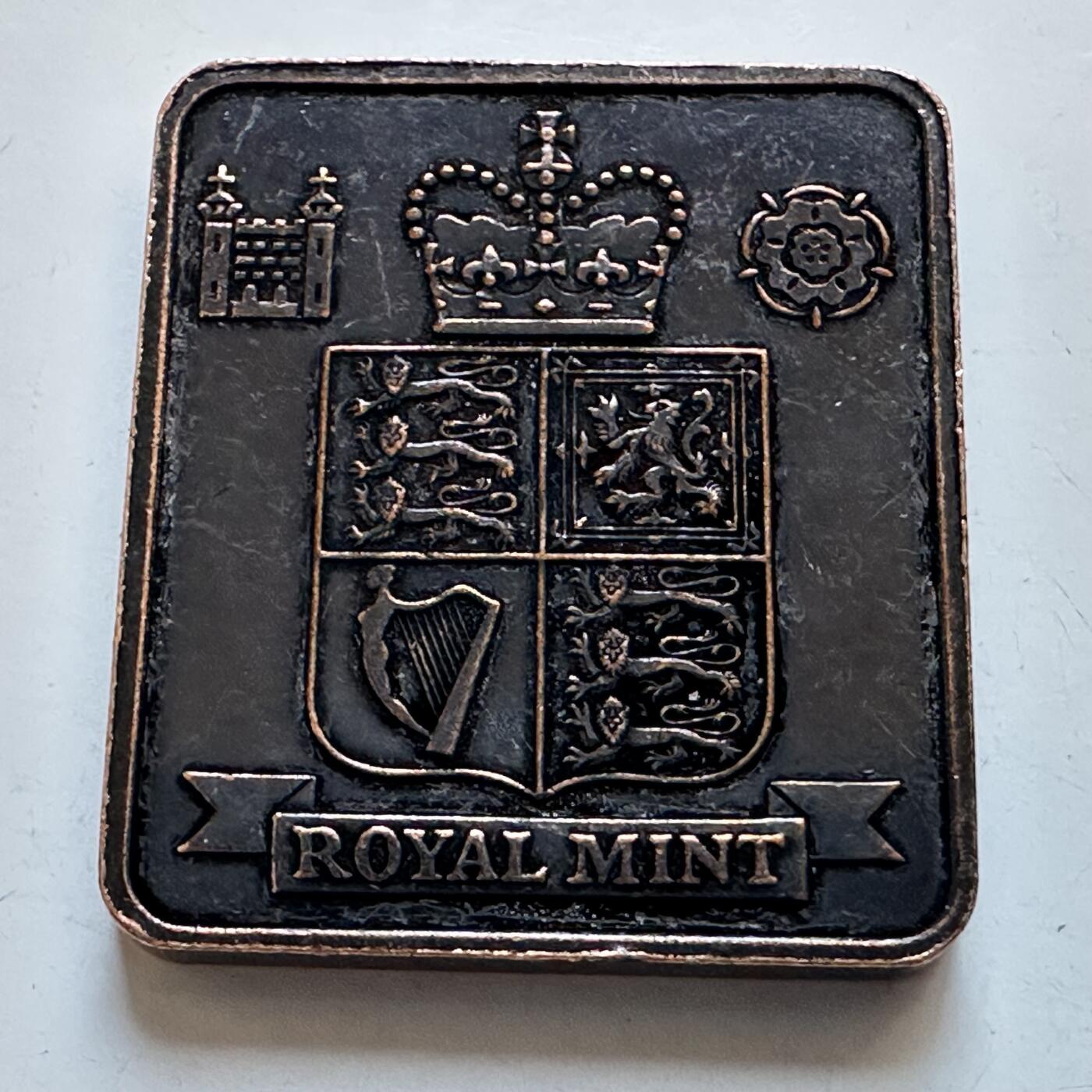 🌹外币初藏🌹🐯2025年第147场  每周二四六晚8️⃣点 接代拍 英国1995年皇家造币厂套币铜章 