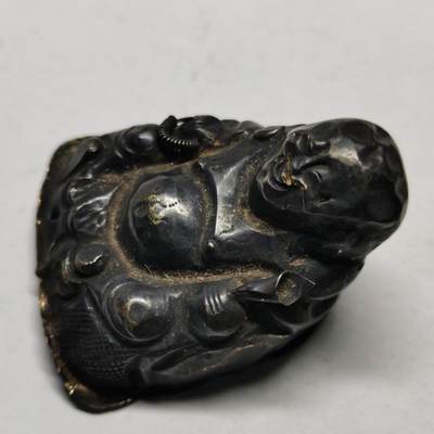 杂件专场91期 - 清代老银大号佛公，德记款