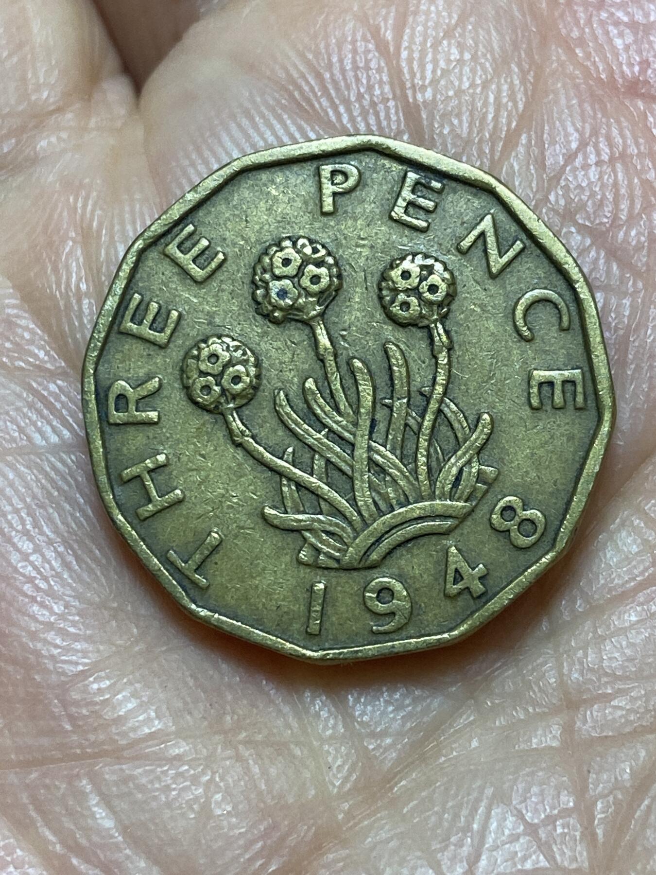 2026年第一场(总第一百七十场）外国好品散币场(免佣金) 英国🇬🇧1948年3便士(乔治六世第一版，关门年)