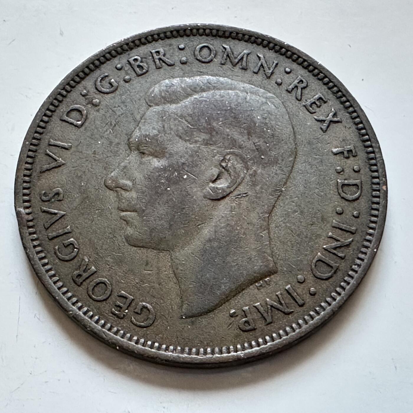 🌹外币初藏🌹🐯2025年第147场  每周二四六晚8️⃣点 接代拍 英国1944年一便士 