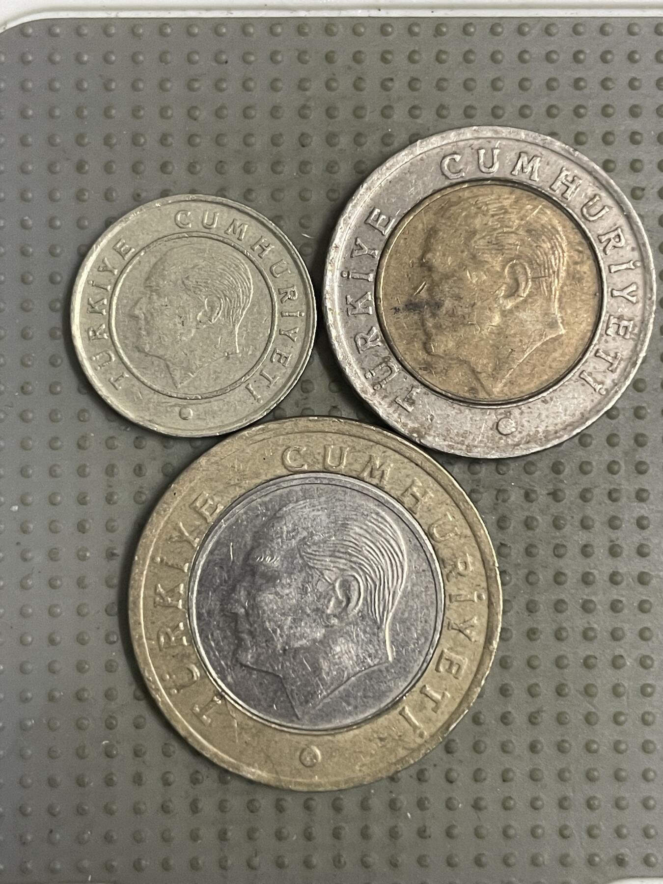 2025年第149场各国散币拍卖（总第149场） 土耳其3枚