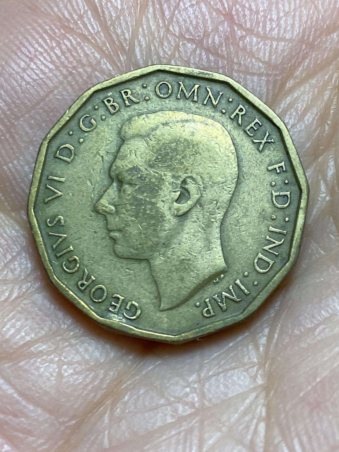 2026年第一场(总第一百七十场）外国好品散币场(免佣金) 英国🇬🇧1939年3便士(乔治六世第一版)