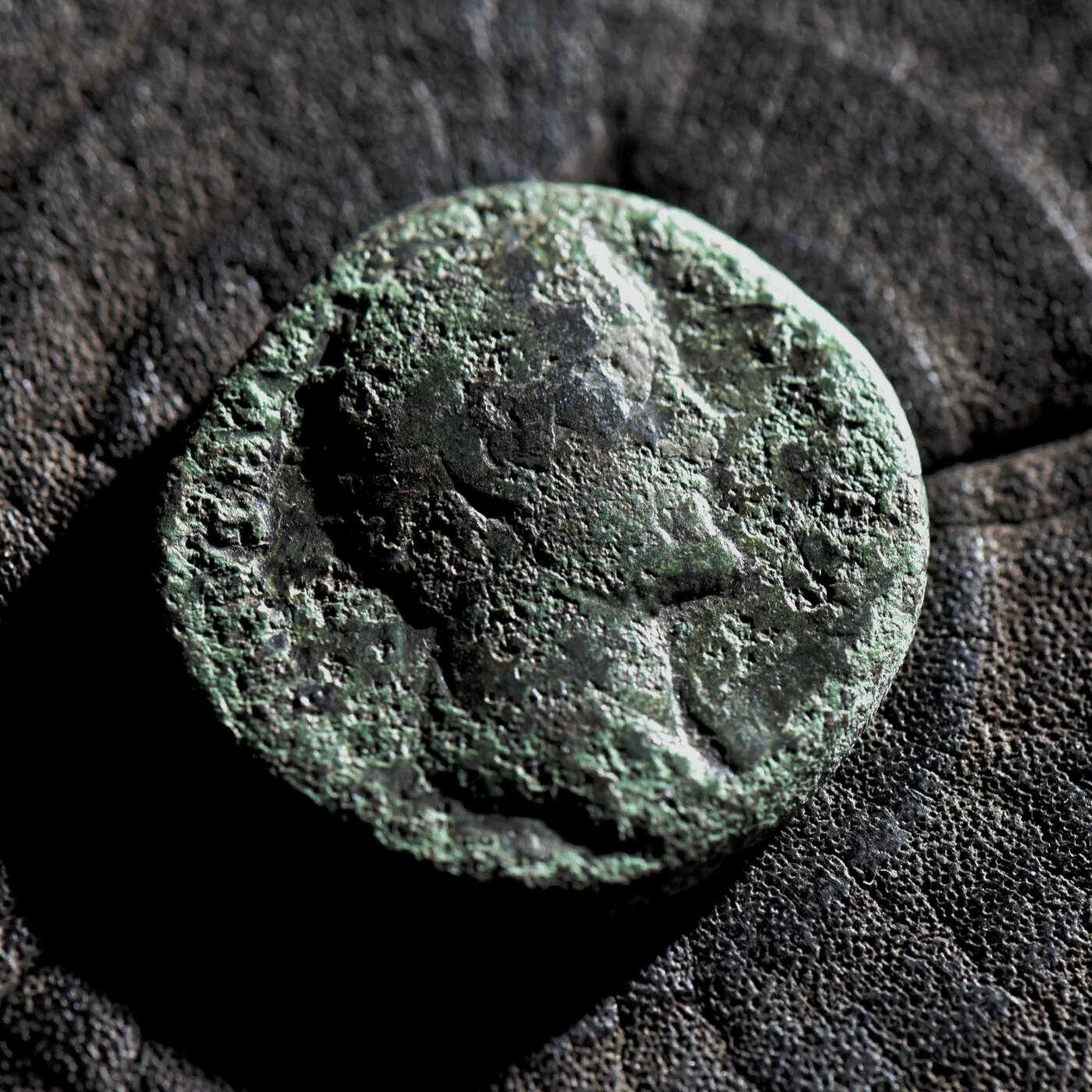 【良泉】第45期【直播场】1月15日晚19.30点开拍！ 208组，西方古代钱币、丝路古珠杂项专场 11.08克，公元138-161年【古罗马】五贤帝——安东尼·庇护，都庞第（双阿斯）铜币