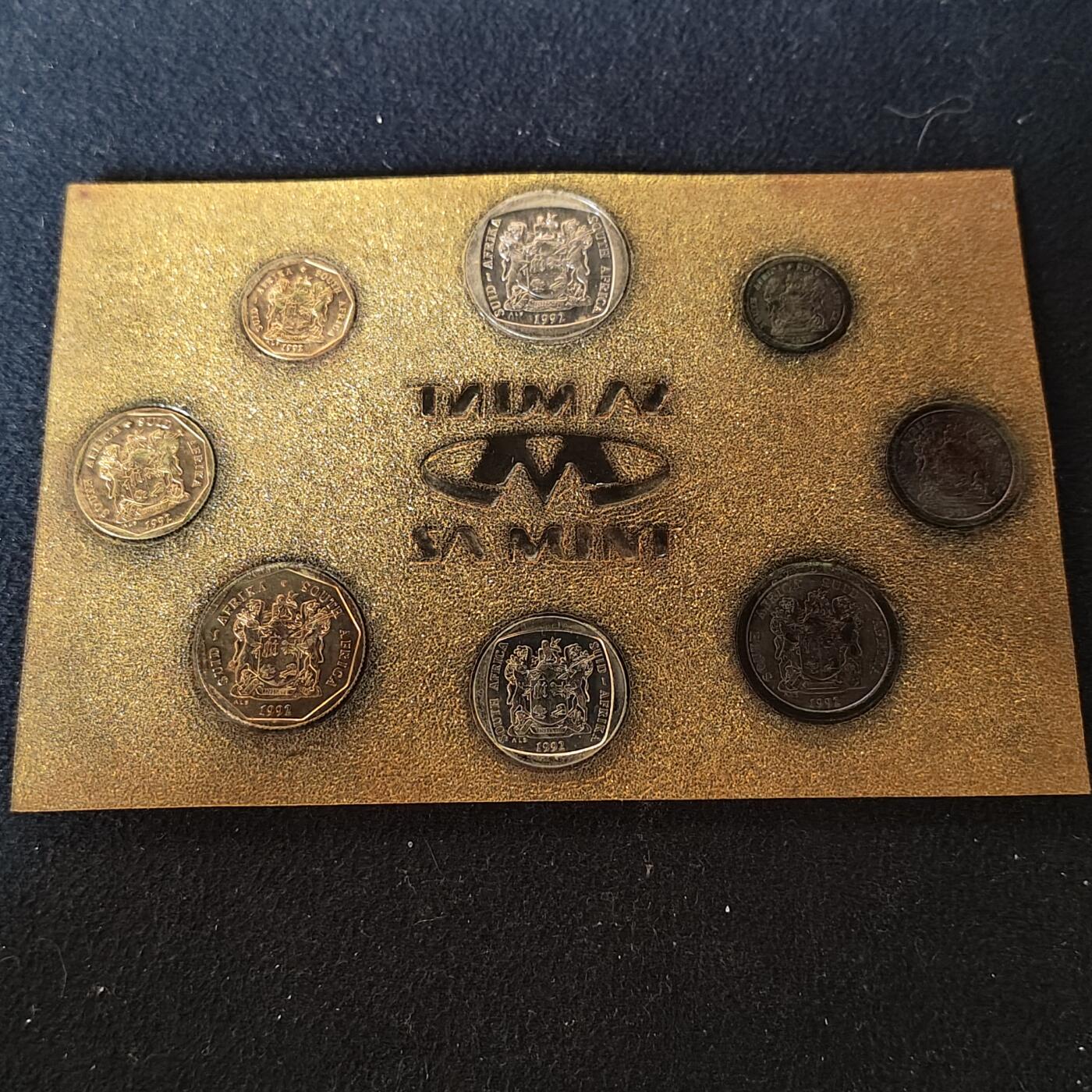 【全场包邮】纯粹捡漏拍491场（免费代拍第28场） 南非1992年官方封装精制套币