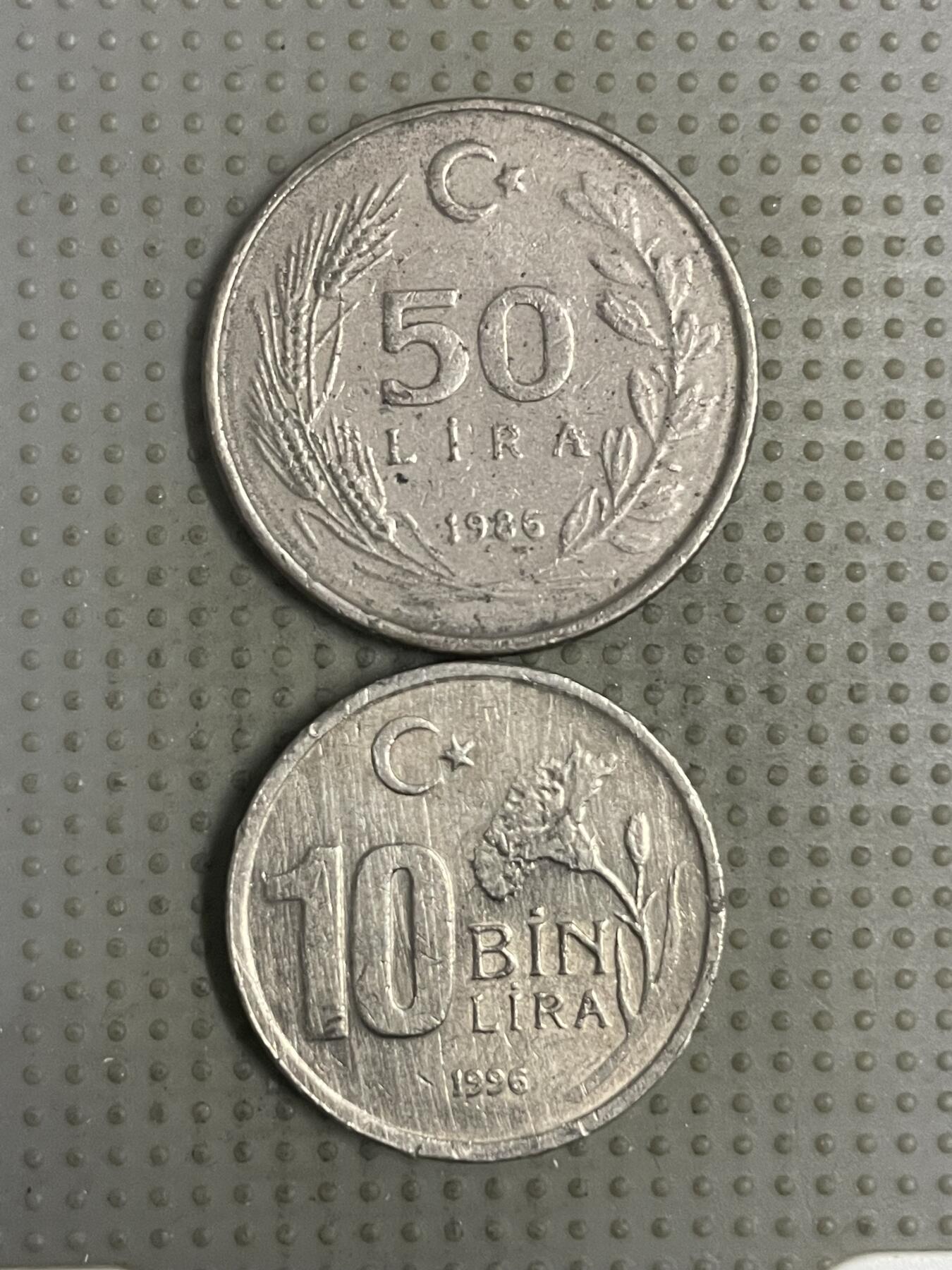 2025年第149场各国散币拍卖（总第149场） 土耳其2枚