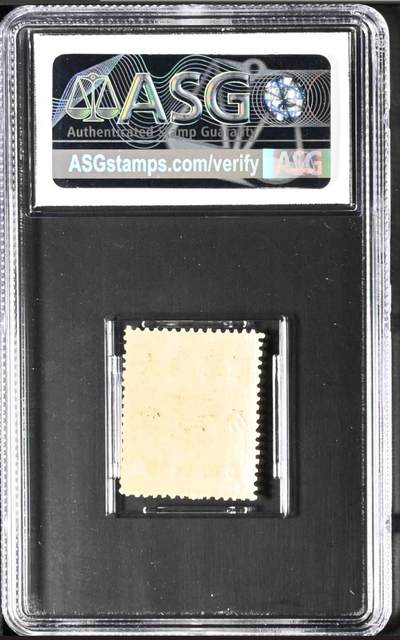 洪涛臻品批发群 精选邮票限时拍卖第1272期  清红印花加盖当壹分新一枚，《短横变体》ASG85OG，珍贵藏品，100多年保存至今能评级入壳给到85OG原汁原味实属不易，目前85及以上分数一共存世量只有40枚，不可再生的稀缺资源，喜欢不要错过，末图其他平台成交价做参考