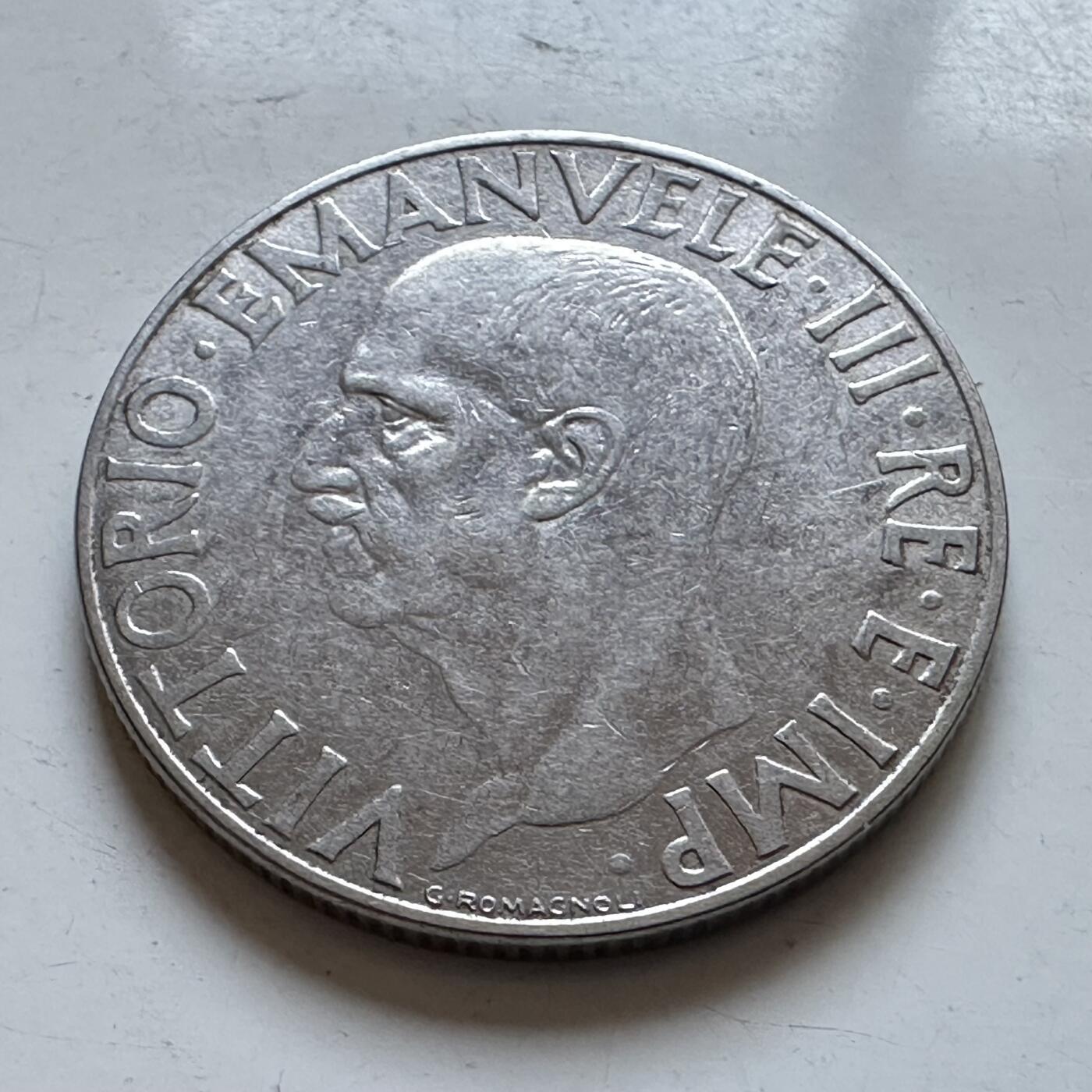 🌹外币初藏🌹🐯2025年第147场  每周二四六晚8️⃣点 接代拍 意大利1939年一里拉