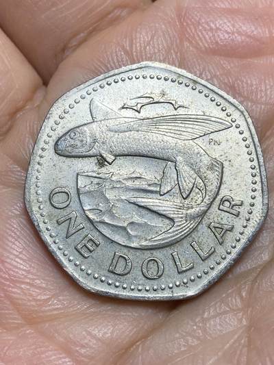 2026年第一场(总第一百七十场）外国好品散币场(免佣金) - 巴巴多斯🇧🇧1973年1元(第一套第一版首发年)