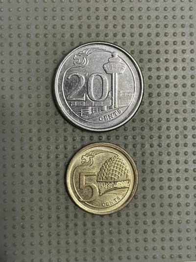 2025年第149场各国散币拍卖（总第149场） - 新加坡2013年2枚