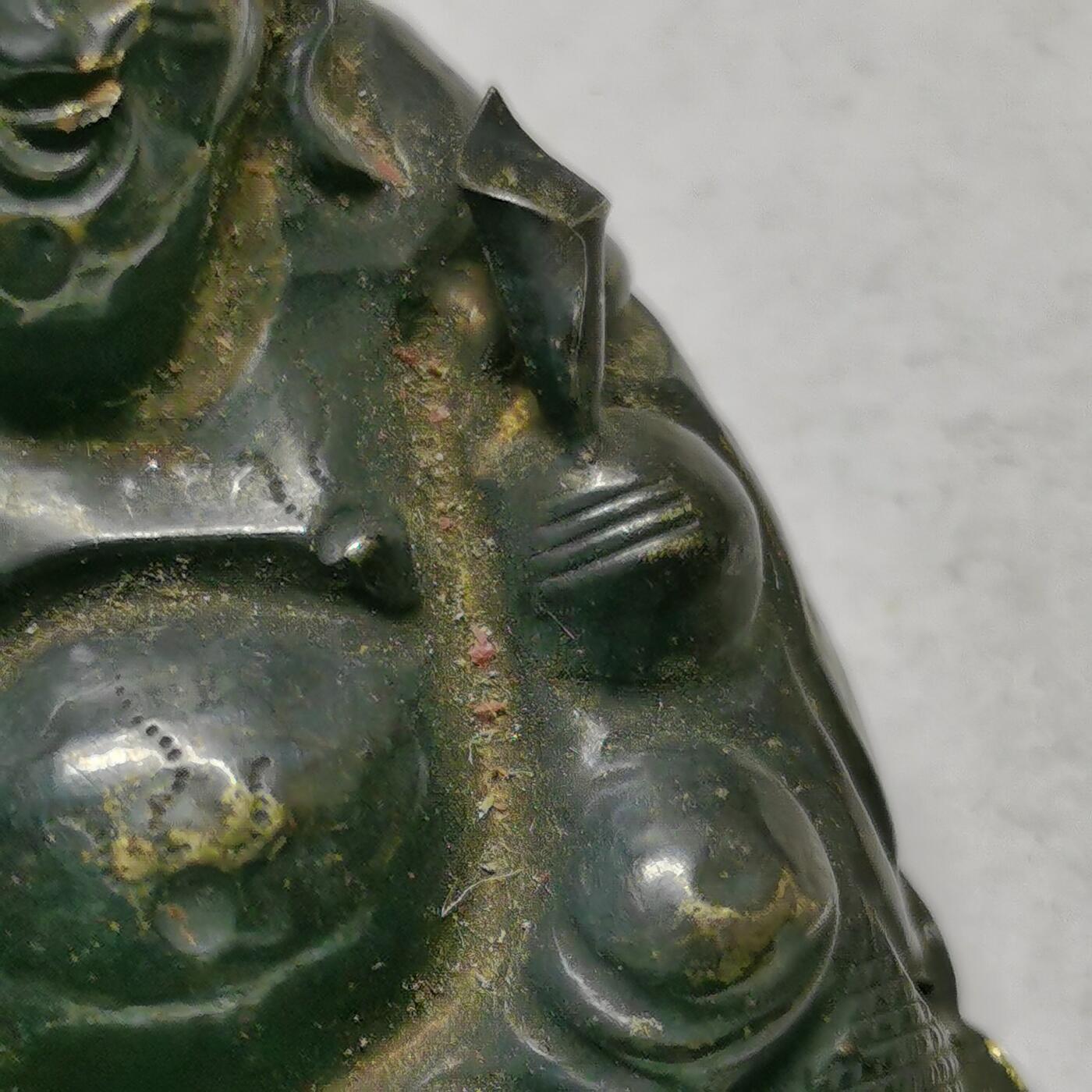 杂件专场91期 清代老银大号佛公，德记款