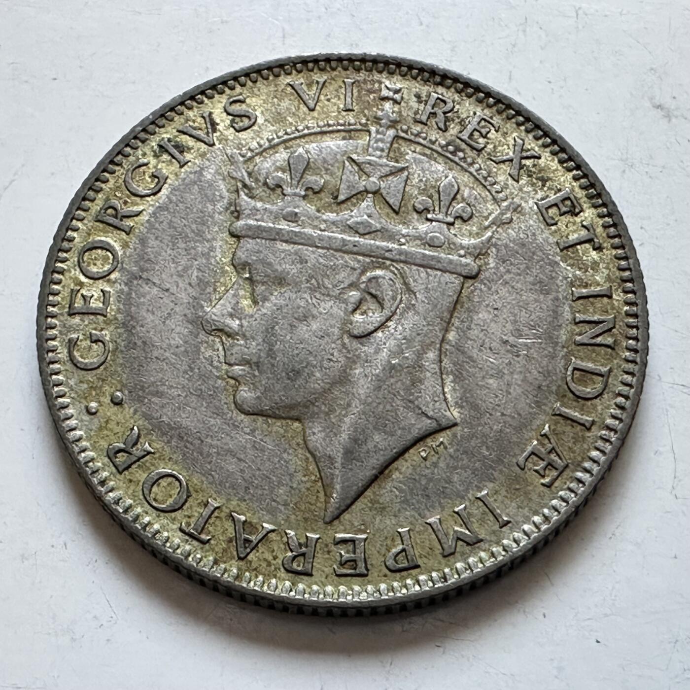 🌹外币初藏🌹🐯2025年第147场  每周二四六晚8️⃣点 接代拍 英属东非1944年1先令银币 a