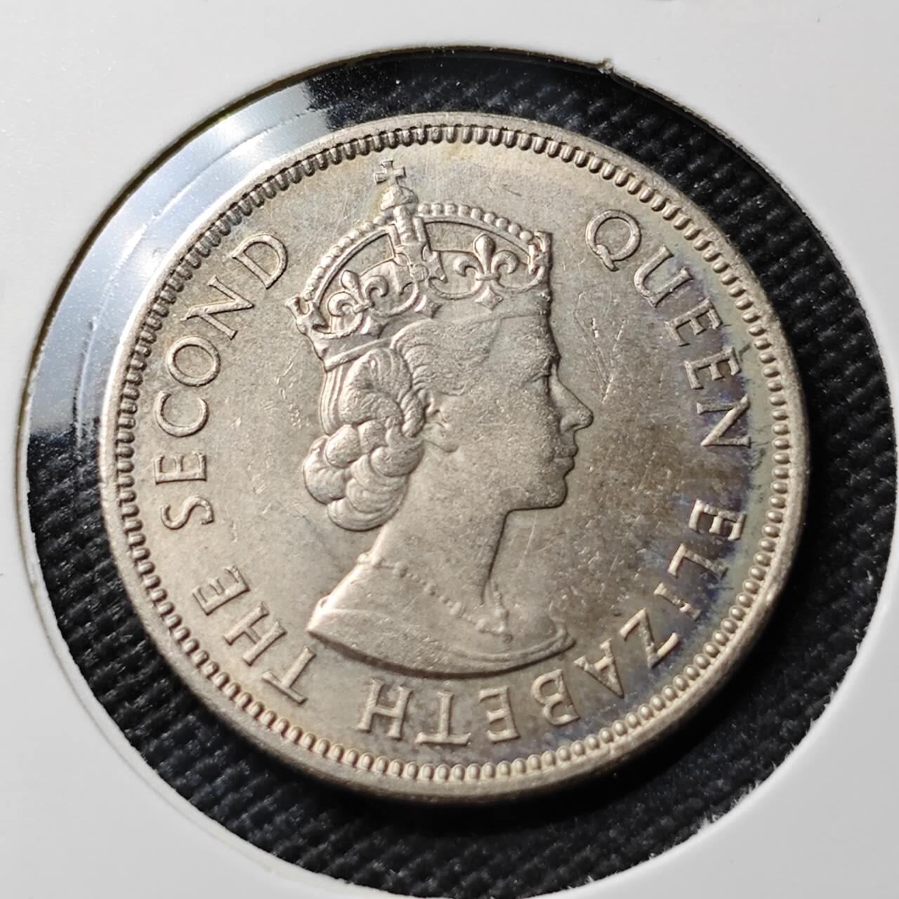 KK钱币收藏小铺 《套币 好品/批量散币专场》  2月预留时间 周末发货  1972香港5毫镍币 好品