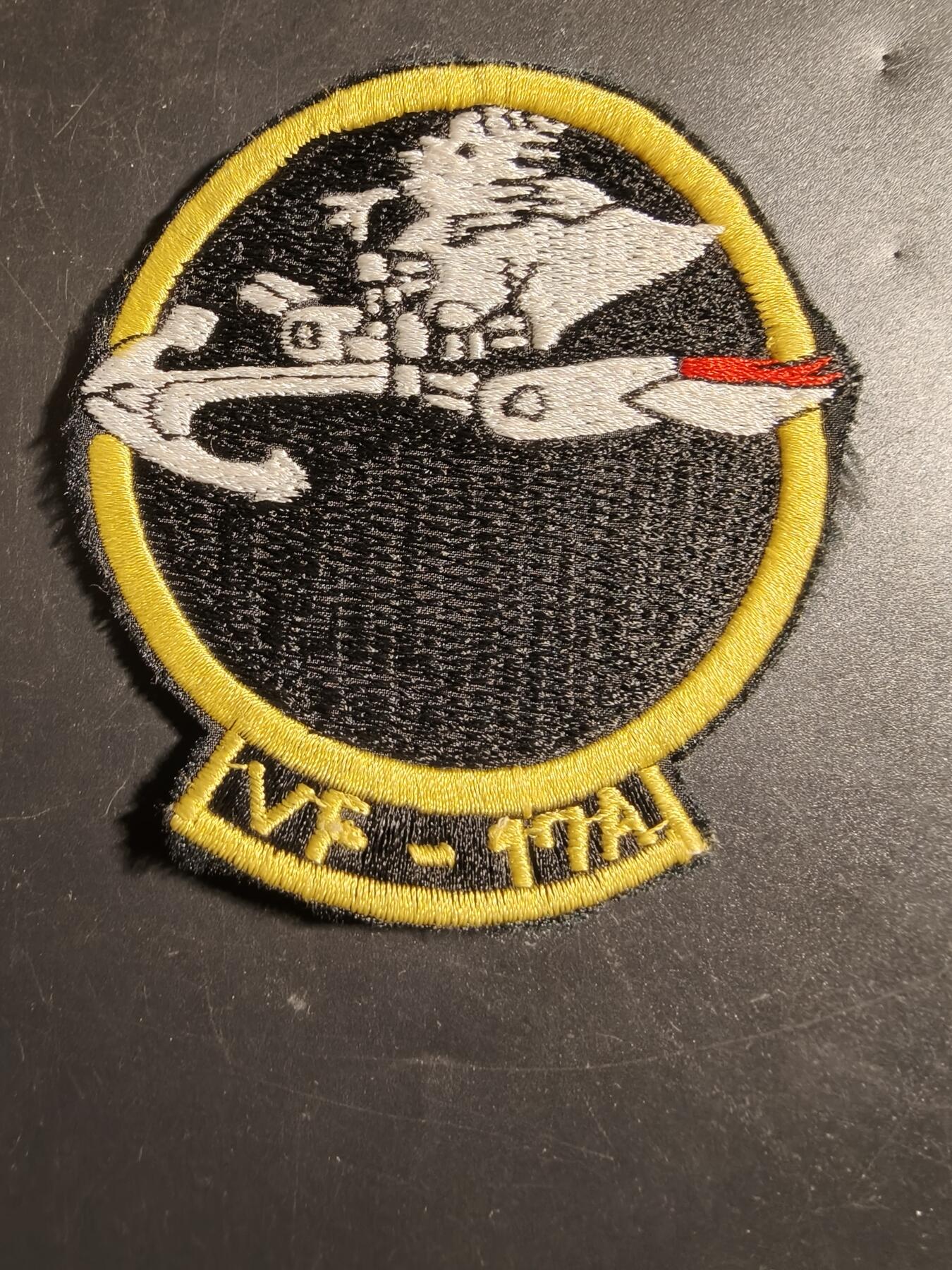 老王徽章第172期 VF-17A美国海军十七战斗机中队臂章