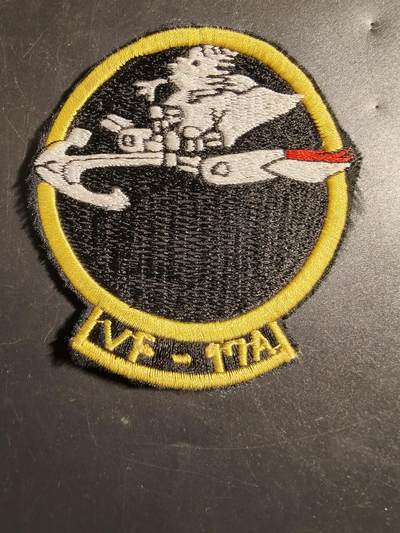 老王徽章第172期 - VF-17A美国海军十七战斗机中队臂章