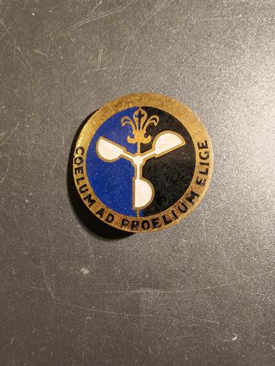 老王徽章第172期 - 美国陆军通信兵气象局证章    二战时期