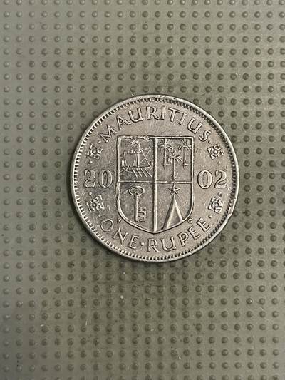 2025年第150场各国散币拍卖（总第150场） - 毛里求斯2002年1卢比