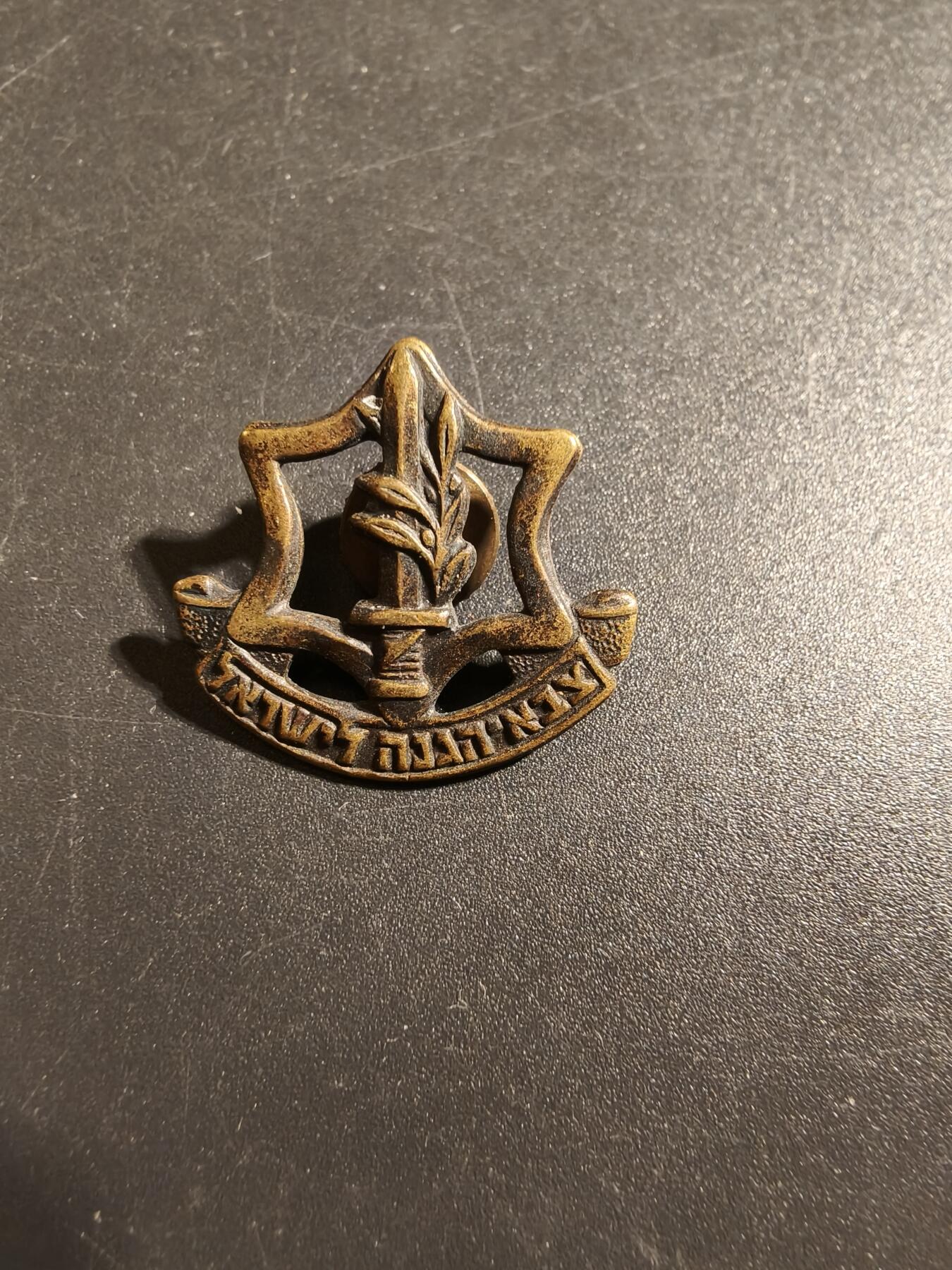 老王徽章第172期 以色列国防军IDF贝雷帽徽