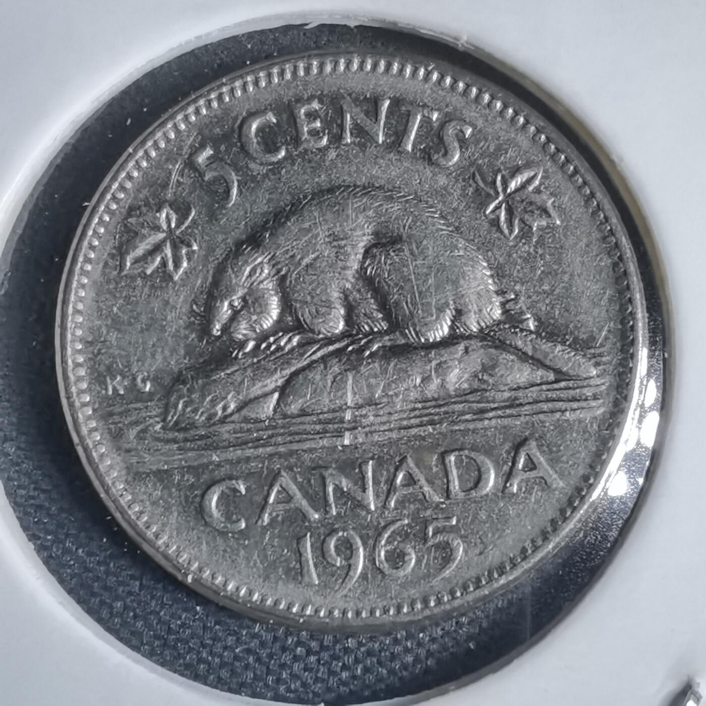 沼泽如烟--第949场 加拿大1965年五分