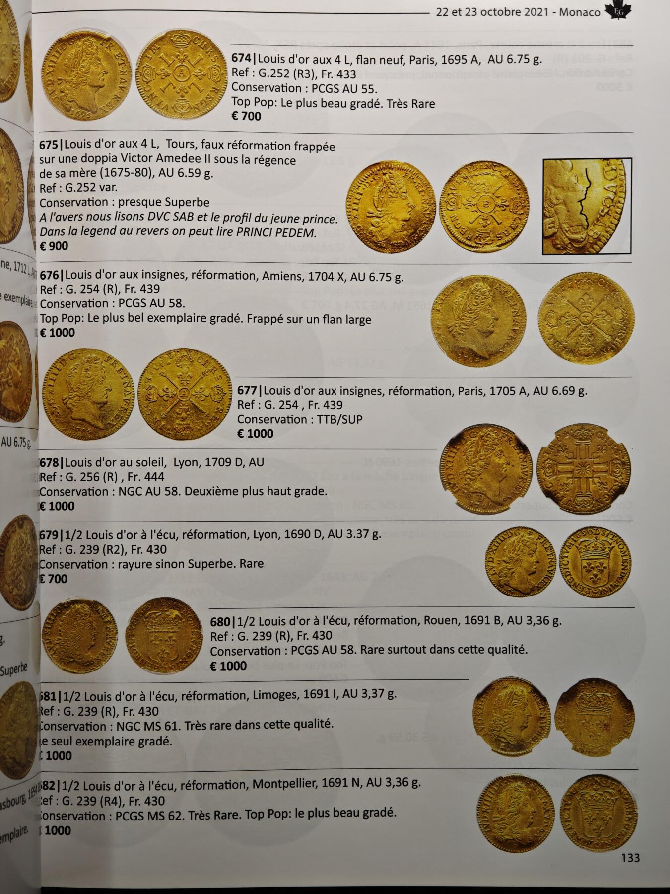 【德藏】世界币章拍卖第159期(元旦专场拍卖) 97新 2021年 MONACO钱币拍卖会图录 全彩铜板纸印刷 全书约368页