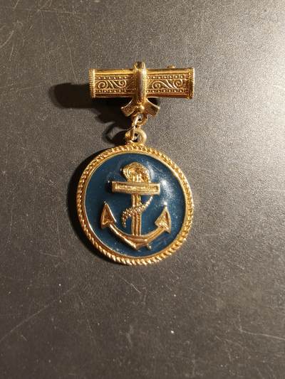 老王徽章第172期 - 美国海军证章     铜质珐琅