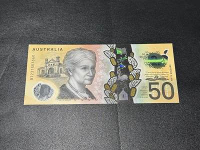 《外钞收藏家》第五百九十八期（2026年新年第一场）（本平台长期征集拍品、欢迎藏友们联系合作） - 2023年澳大利亚50澳元 全新 无47尾660