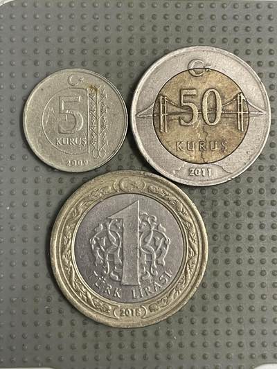2025年第149场各国散币拍卖（总第149场） - 土耳其3枚