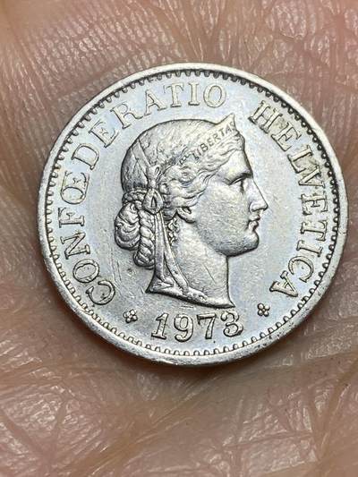 2026年第一场(总第一百七十场）外国好品散币场(免佣金) - 瑞士🇨🇭1973年10拉彭(第二版，无标版)