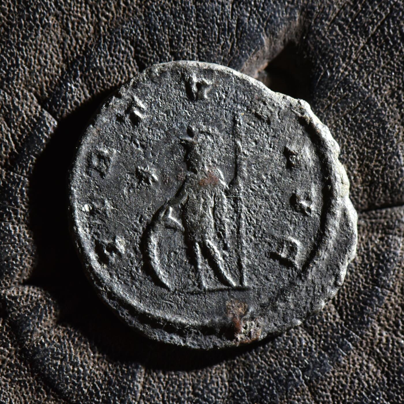 【良泉】第45期【直播场】1月15日晚19.30点开拍！ 208组，西方古代钱币、丝路古珠杂项专场 公元260-268年【古罗马】加里恩努斯，安敦尼洗银币，3.12克