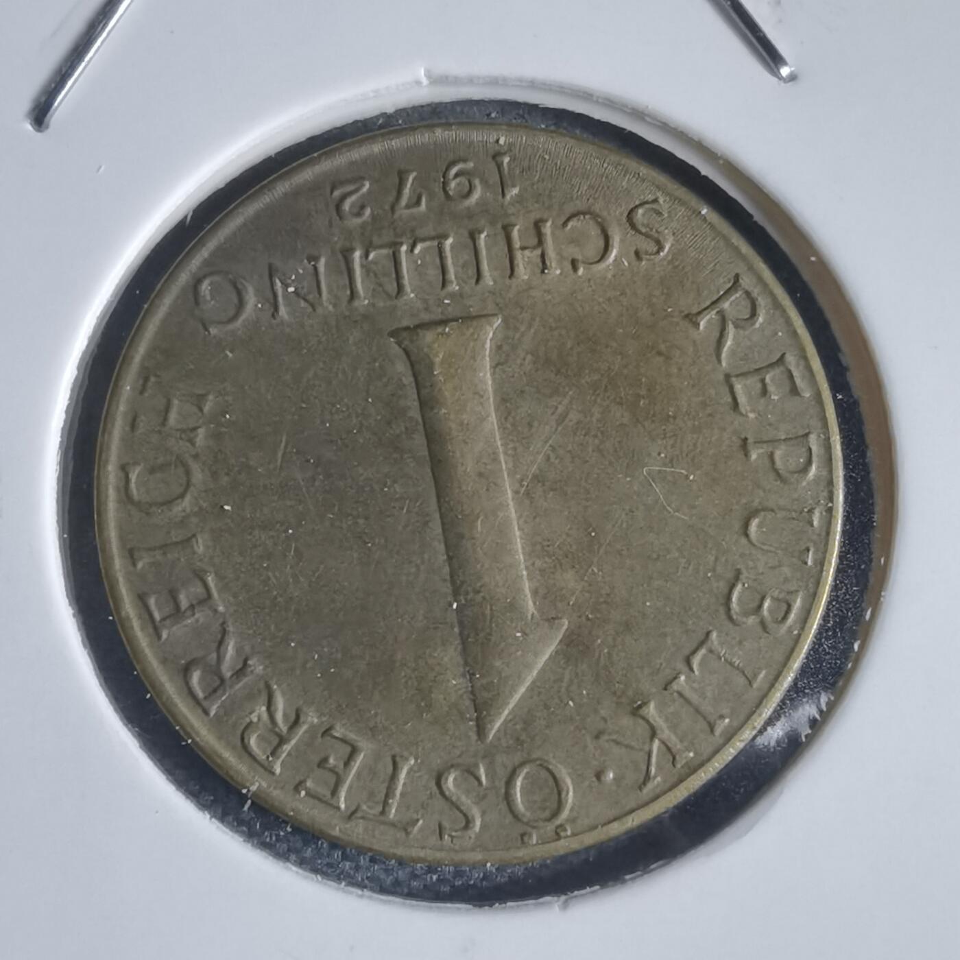 沼泽如烟--第949场 奥地利1972年1先令