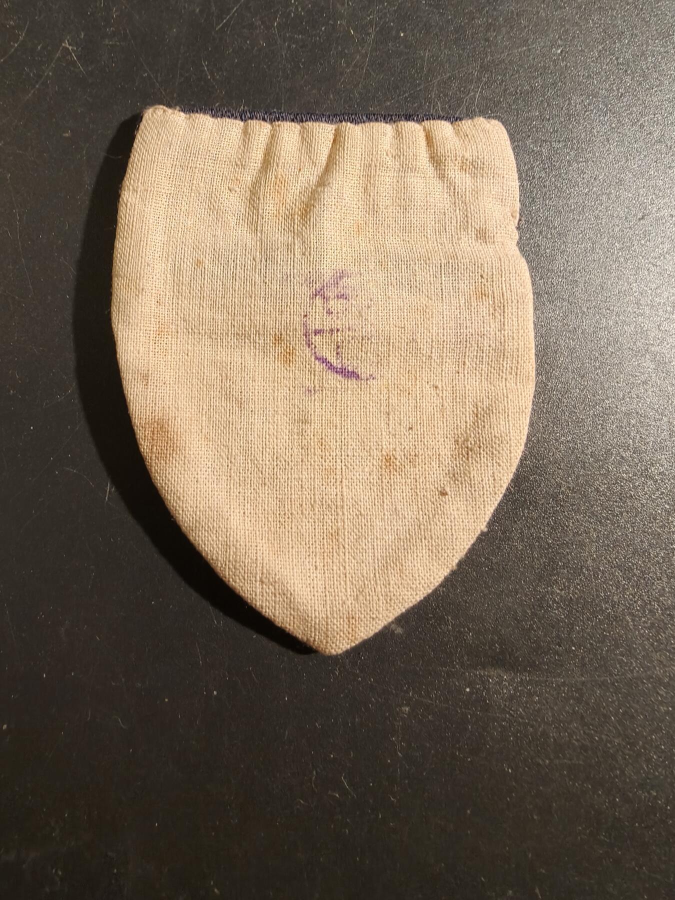 老王徽章第172期 美国二战中缅印战区臂章    棉线材质      