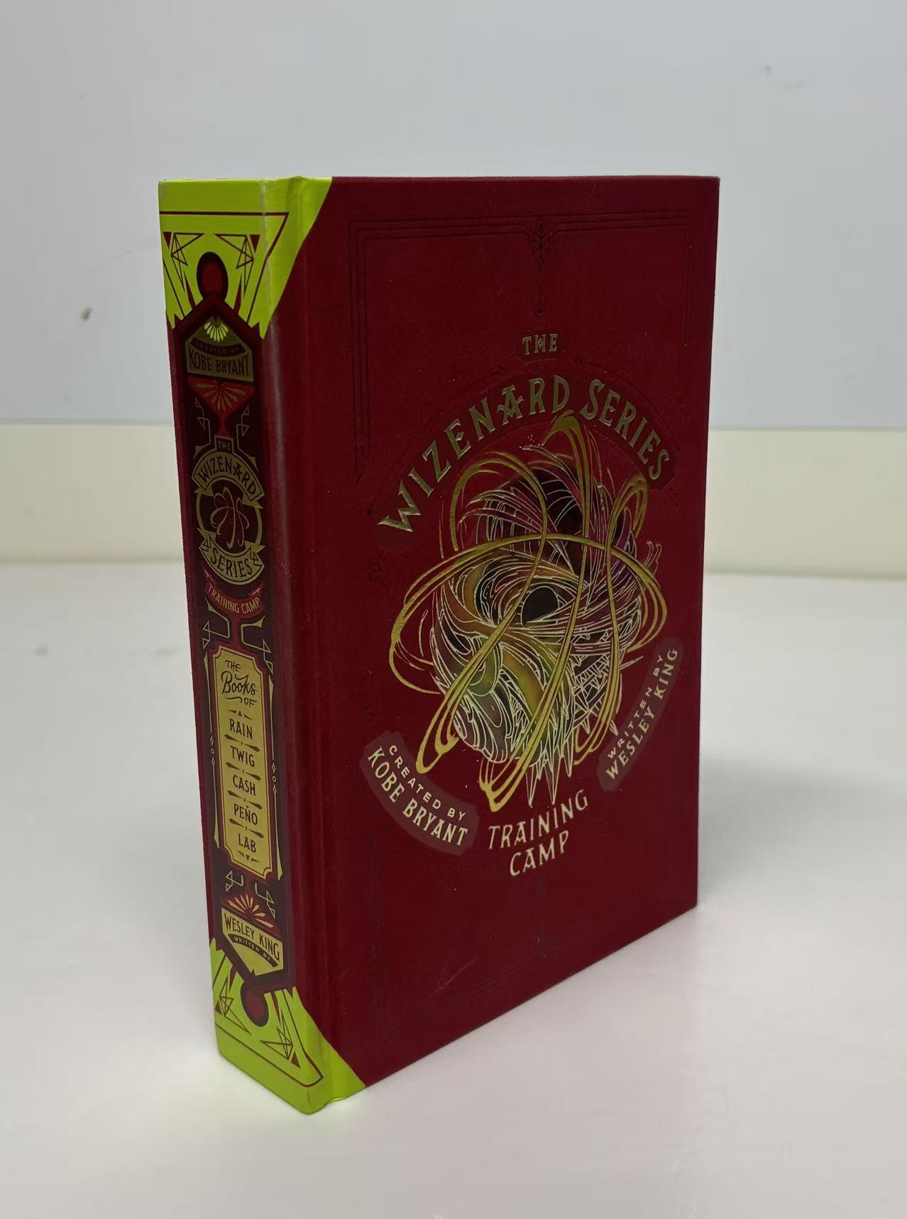 零元拍：科比-布莱恩特亲笔签名个人首部励志体育小说《巫滋纳德系列——训练营》。签于洛杉矶安纳海姆会展中心