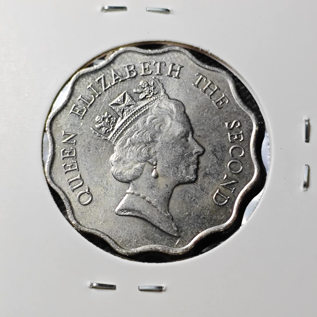 KK钱币收藏小铺 《套币 好品/批量散币专场》  2月预留时间 周末发货  1989香港女王2元 好品