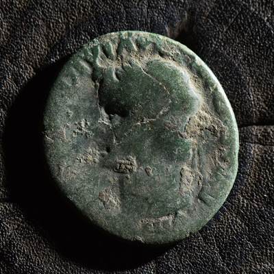 【良泉】第45期【直播场】1月15日晚19.30点开拍！ 208组，西方古代钱币、丝路古珠杂项专场 - 公元14-37 年【古罗马】提比略，阿斯大铜币，8.3克