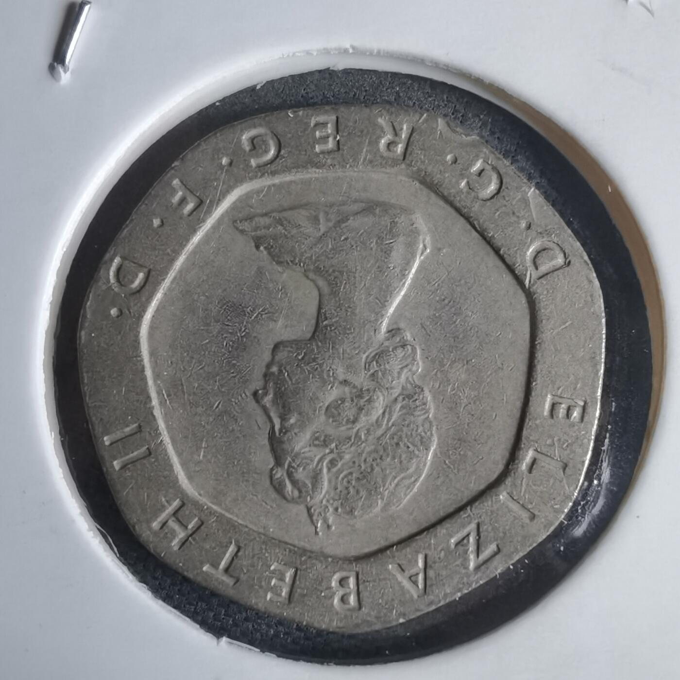 沼泽如烟--第949场 英国1982年20便士