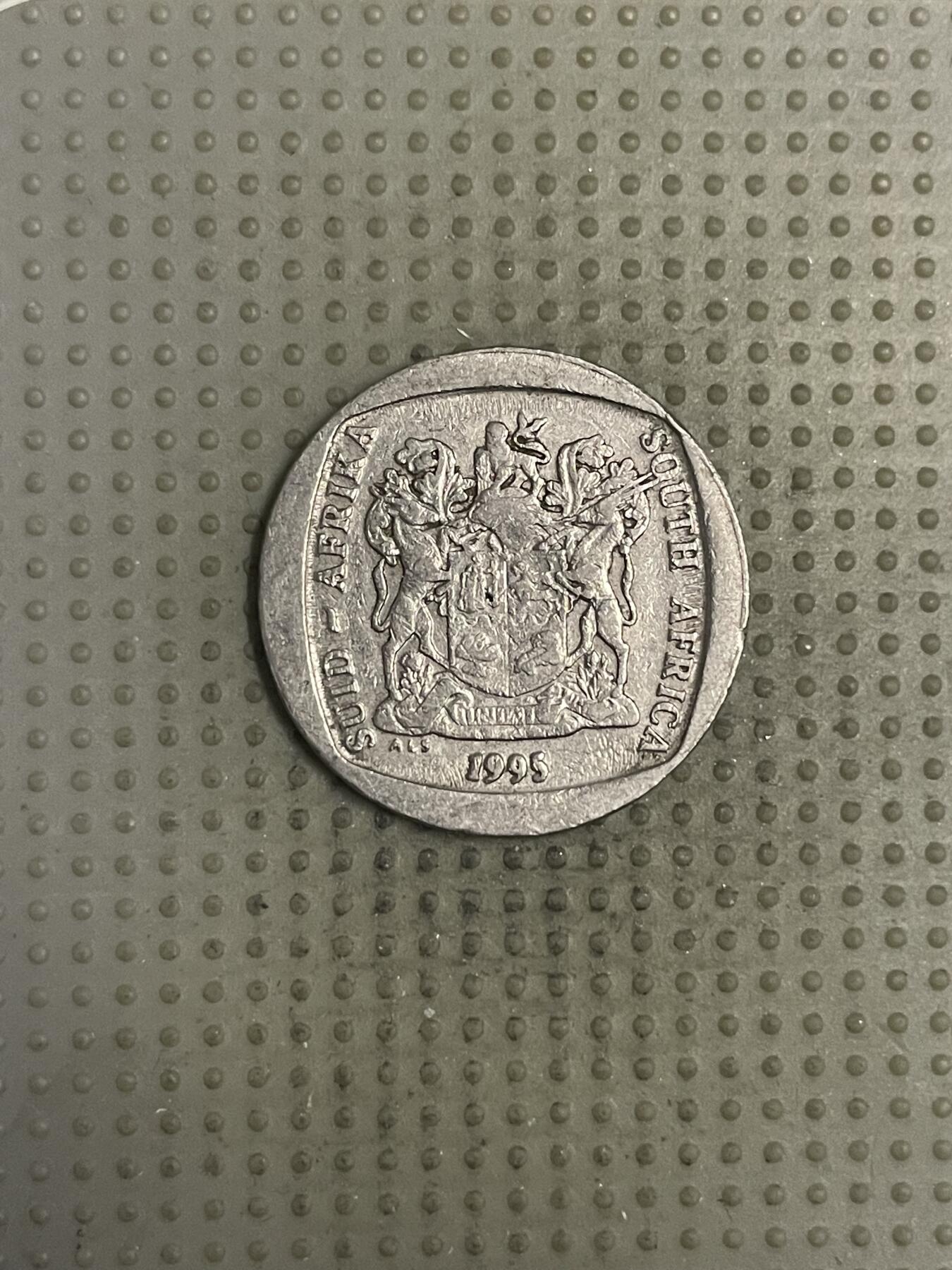 2025年第150场各国散币拍卖（总第150场） 南非1995年2兰特