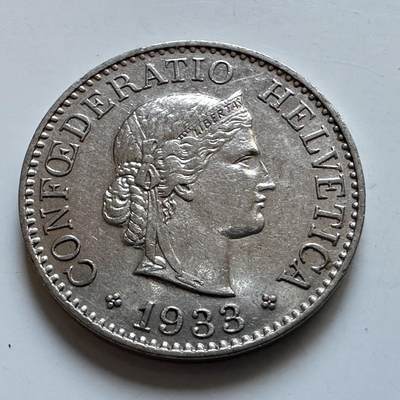 🌹外币初藏🌹🐯2025年第147场  每周二四六晚8️⃣点 接代拍 - 瑞士1933年10分