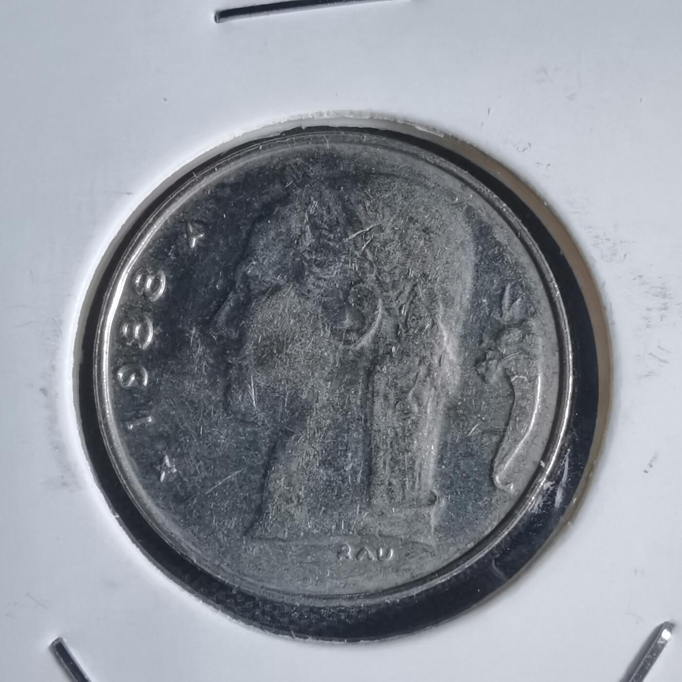 沼泽如烟--第949场 比利时1988年1法郎